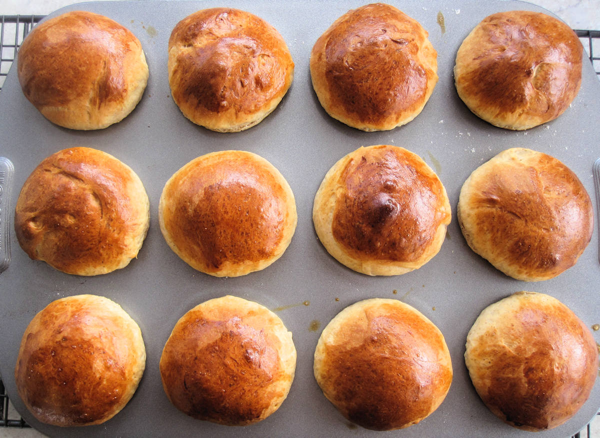 Marzipan Buns Recipe Cuisine Fiend